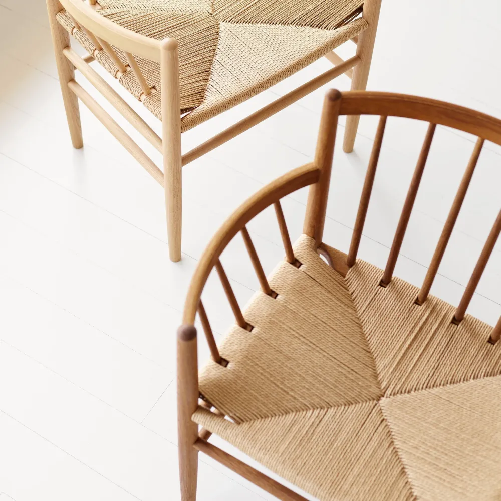 Spisebordsstole-Jørgen Bækmark J81 - Stol - Røget eg