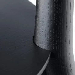 Spisebordsstole-Stine Lundgaard Weigelt J157 Anker - Stol - Eg - Jet Black