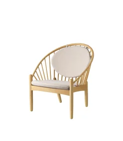 Lænestole-Poul M. Volther J166 Jørna - Stol - Eg - Beige (61)