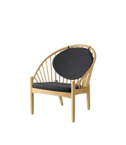 Lænestole-Poul M. Volther J166 Jørna - Stol - Eg - Dark Grey