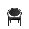 Lænestole-Poul M. Volther J166 Jørna - Stol - Jet Black - Dark Grey