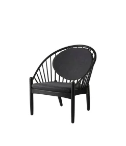 Lænestole-Poul M. Volther J166 Jørna - Stol - Jet Black - Dark Grey