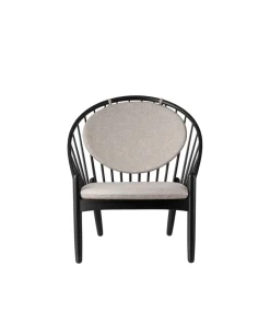 Lænestole-Poul M. Volther J166 Jørna - Stol - Jet Black - Light Grey