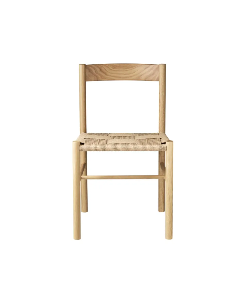 Spisebordsstole-Stine Lundgaard Weigelt J178 Lønstrup - Stol - Eg - Flet