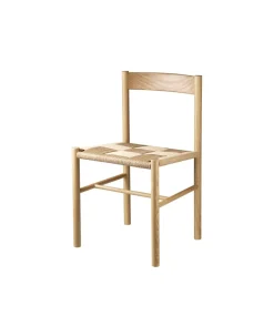 Spisebordsstole-Stine Lundgaard Weigelt J178 Lønstrup - Stol - Eg - Flet