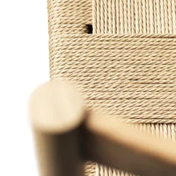 Spisebordsstole-Stine Lundgaard Weigelt J178 Lønstrup - Stol - Eg - Flet