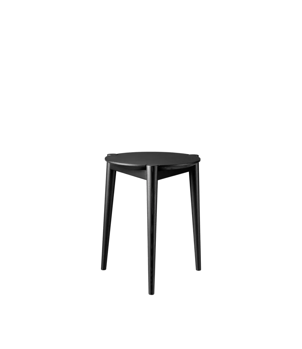 Skamler-Stine Lundgaard Weigelt J160 Søs - Skammel - Eg - Jet Black