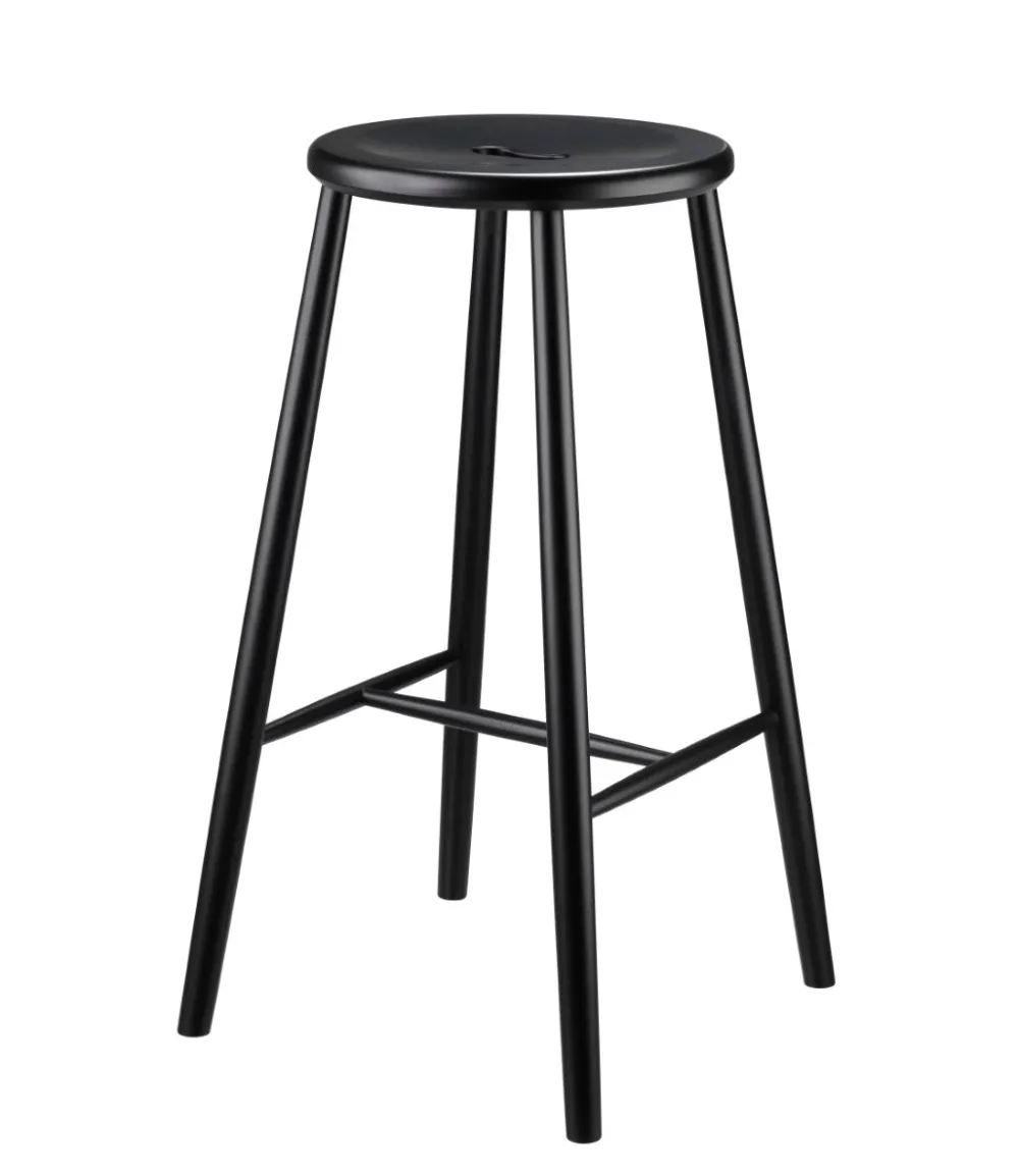 Barstole-Børge Mogensen J27B - Barstol - Bøg - Jet Black
