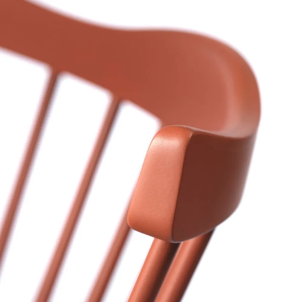 Spisebordsstole-Børge Mogensen J52B - Stol - Bøg - Brick Red