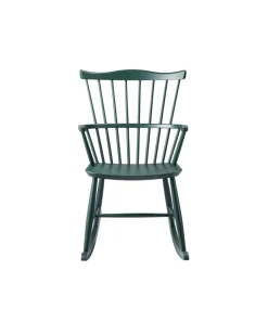 Lænestole-Børge Mogensen J52G - Gyngestol - Bøg - Black Green