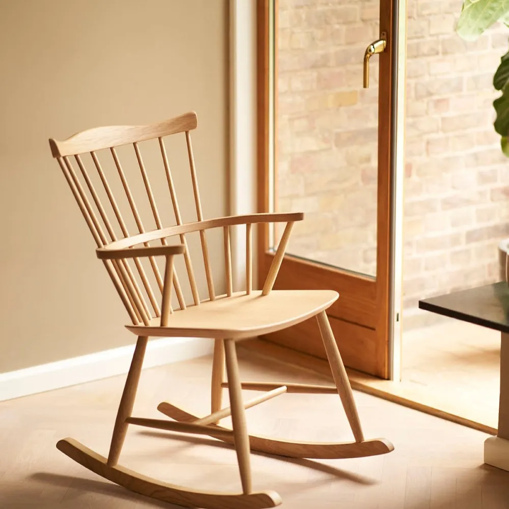 Lænestole-Børge Mogensen J52G - Gyngestol - Eg