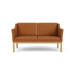 2 Personers Sofa-Mogens Koch L45 - MK154 - 2 pers. sofa - Cognac