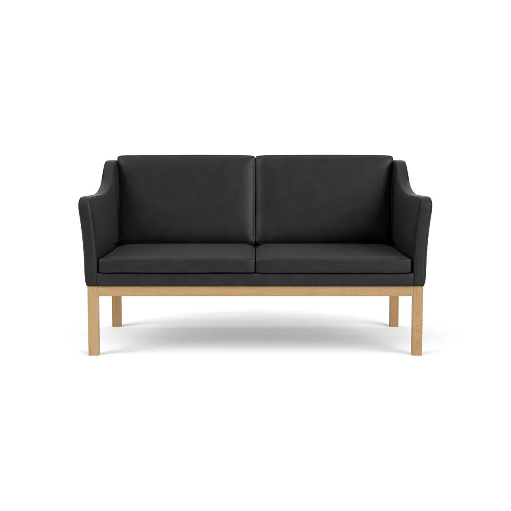 2 Personers Sofa-Mogens Koch L45 - MK154 - 2 pers. sofa - Black