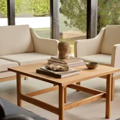 Lænestole-Mogens Koch L46 - MK155 - Lænestol - Beige