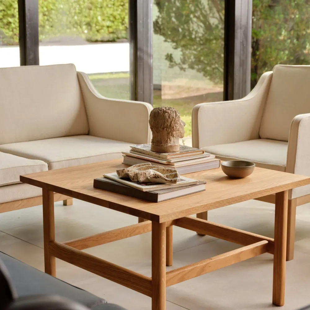 Lænestole-Mogens Koch L46 - MK155 - Lænestol - Beige