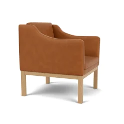 Lænestole-Mogens Koch L46 - MK155 - Lænestol - Cognac