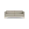 2,5 Personers Sofa-Unit10 L42 Firhøj - 2,5 pers. sofa - Eg - Light Grey (30)