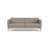 2,5 Personers Sofa-Unit10 L42 Firhøj - 2,5 pers. sofa - Eg - Stone (181)