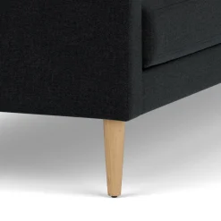 2,5 Personers Sofa-Unit10 L42 Firhøj - 2,5 pers. sofa - Eg - Dark Grey (28)