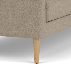 2,5 Personers Sofa-Unit10 L42 Firhøj - 2,5 pers. sofa - Eg - Light Grey (02)