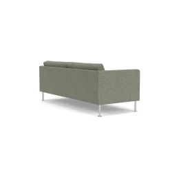 2,5 Personers Sofa-Unit10 L42 Firhøj - 2,5 pers. sofa - Stål - Green-Melange