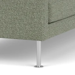 2,5 Personers Sofa-Unit10 L42 Firhøj - 2,5 pers. sofa - Stål - Green-Melange