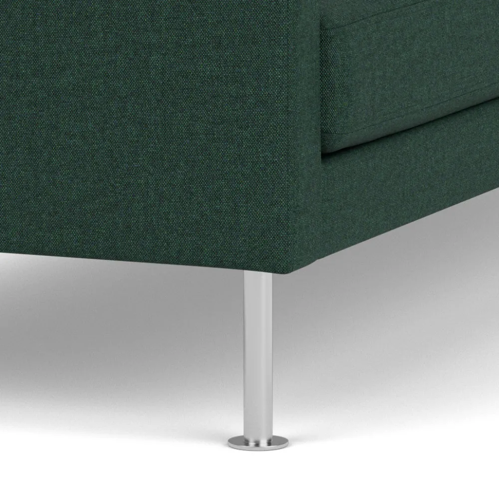 2,5 Personers Sofa-Unit10 L42 Firhøj - 2,5 pers. sofa - Stål - Green (32)