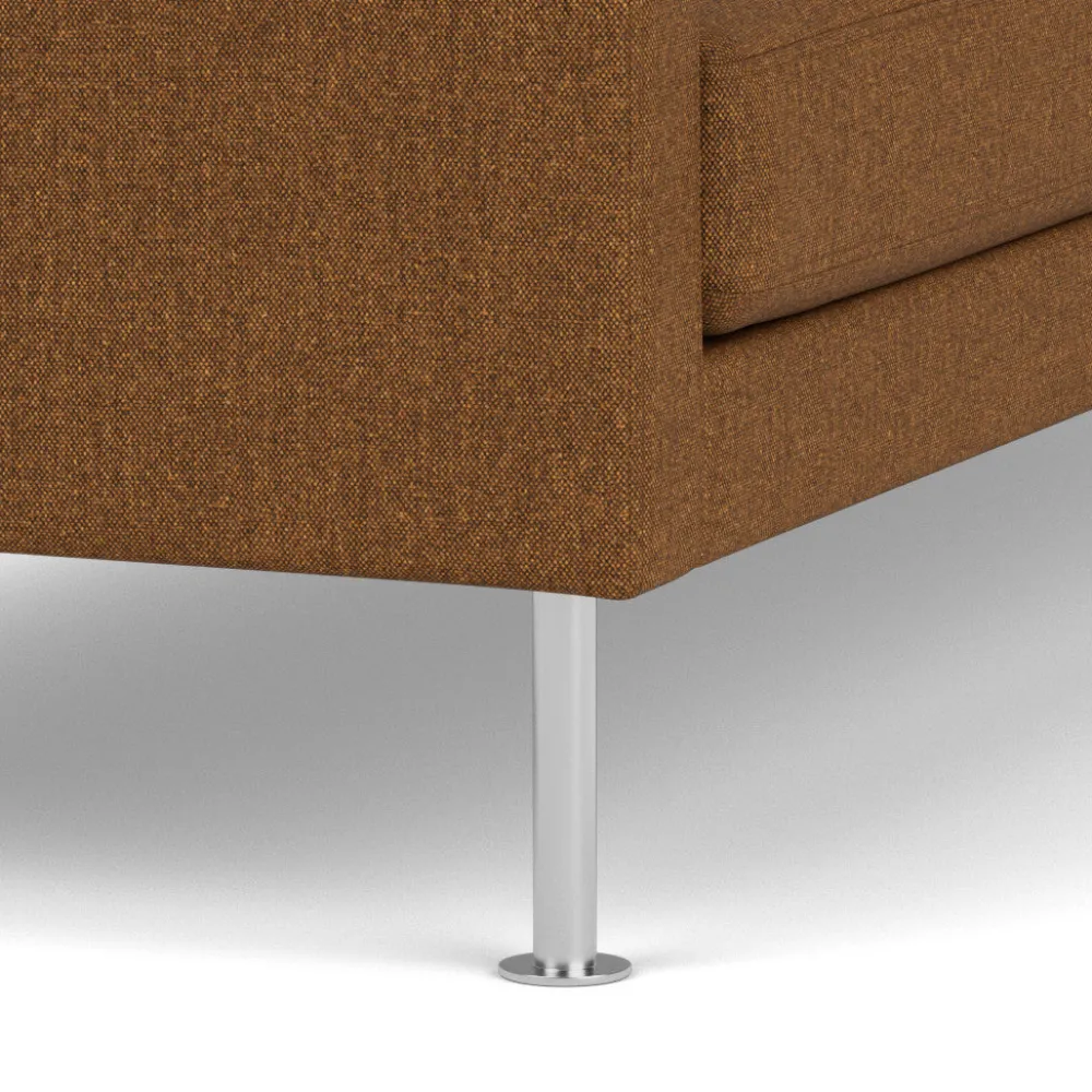 2,5 Personers Sofa-Unit10 L42 Firhøj - 2,5 pers. sofa - Stål - Brown (15)