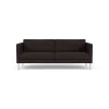 2,5 Personers Sofa-Unit10 L42 Firhøj - 2,5 pers. sofa - Stål - Black-Brown