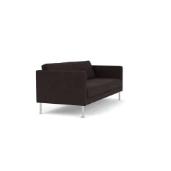 2,5 Personers Sofa-Unit10 L42 Firhøj - 2,5 pers. sofa - Stål - Black-Brown