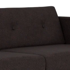 2,5 Personers Sofa-Unit10 L42 Firhøj - 2,5 pers. sofa - Stål - Black-Brown