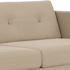 2,5 Personers Sofa-Unit10 L42 Firhøj - 2,5 pers. sofa - Stål - Beige (61252)