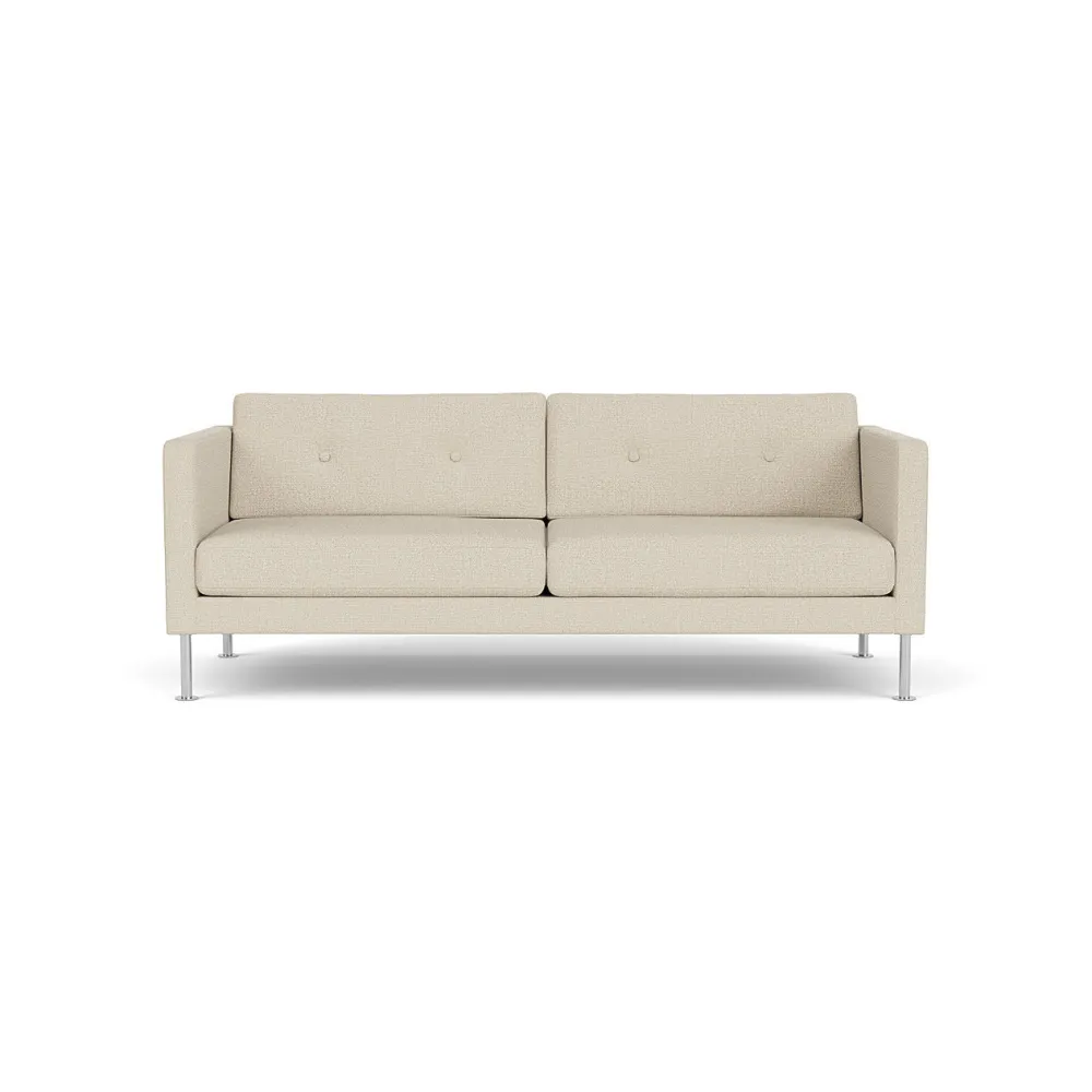 2,5 Personers Sofa-Unit10 L42 Firhøj - 2,5 pers. sofa - Stål - Beige (00)