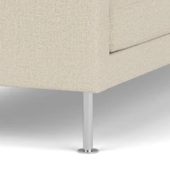 2,5 Personers Sofa-Unit10 L42 Firhøj - 2,5 pers. sofa - Stål - Beige (00)