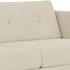 2,5 Personers Sofa-Unit10 L42 Firhøj - 2,5 pers. sofa - Stål - Beige (00)