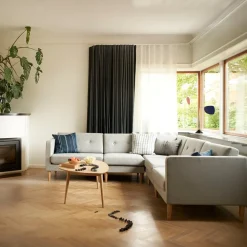 Modulsofaer-Unit10 L42 Firhøj - Midtermodul 70 - Eg - Grey Beige