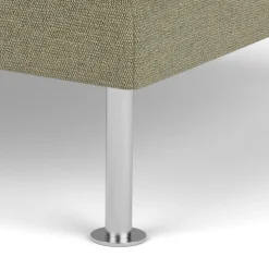 3 Personers Sofa|2,5 Personers Sofa-Unit10 L42 Firhøj - Puf - Stål - Green (58)