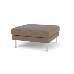 3 Personers Sofa|2,5 Personers Sofa-Unit10 L42 Firhøj - Puf - Stål - Taupe (233)