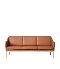 3 Personers Sofa-Mogens Koch L43 MK46 - 3 pers. sofa - Cognac læder