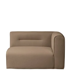 Modulsofaer-Laura Bilde L44 Mols - Højre modul - Taupe