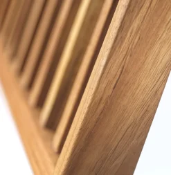 Havebænke-Thomas E. Alken M24 Lilleø - Altanbænk - Stål - Teak