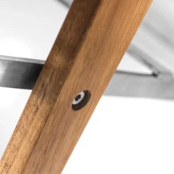 Havebænke-Thomas E. Alken M24 Lilleø - Altanbænk - Stål - Teak