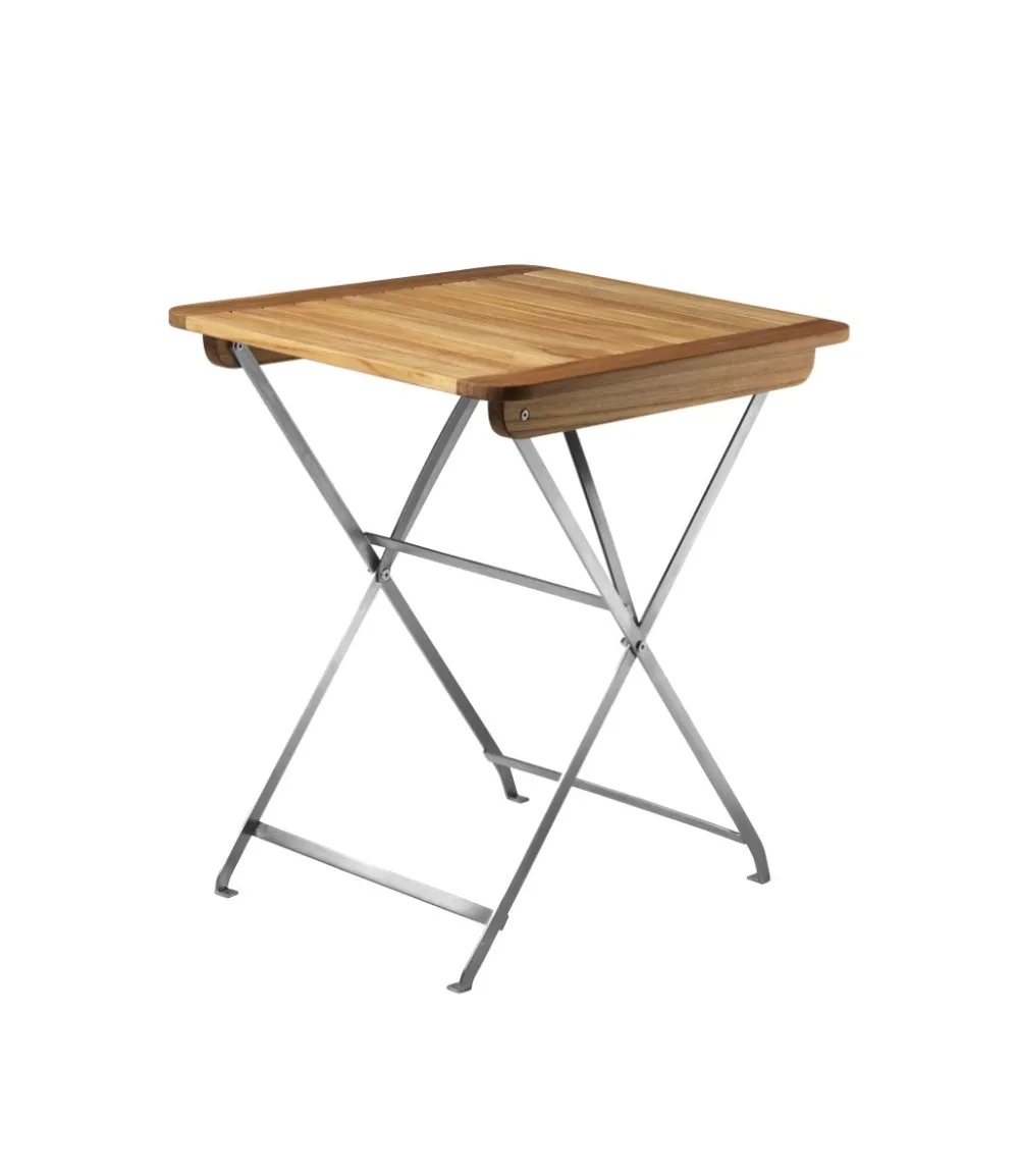 Haveborde-Thomas E. Alken M26 Lilleø - Altanbord - Stål - Teak