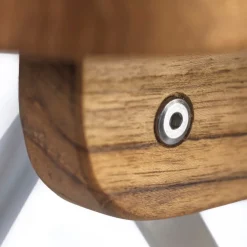 Haveborde-Thomas E. Alken M26 Lilleø - Altanbord - Stål - Teak