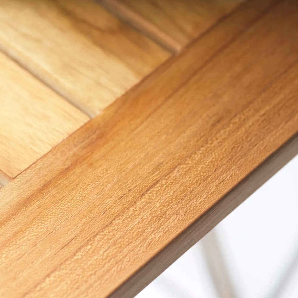 Haveborde-Thomas E. Alken M26 Lilleø - Altanbord - Stål - Teak