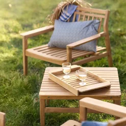 Lounge Møbler-Thomas E. Alken M19 Sammen - Lavt loungebord - Teak