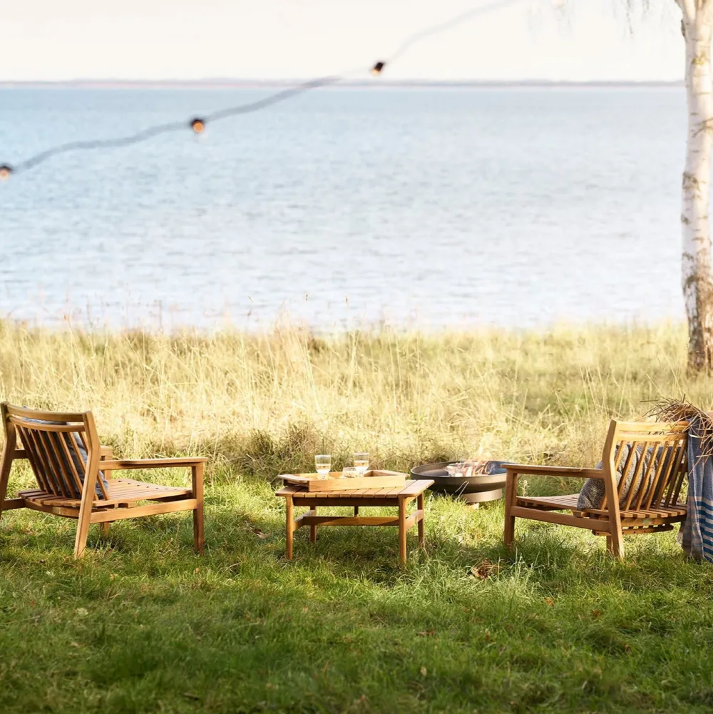 Lounge Møbler-Thomas E. Alken M19 Sammen - Lavt loungebord - Teak