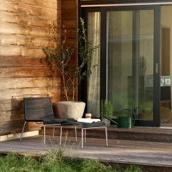 Lounge Møbler-Salto & Sigsgaard M20L Teglgaard - Loungesnorestol - Sort