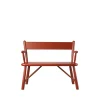 Børnemøbler-Børge Mogensen P11 - Børnebænk - Bøg - Rød