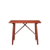 Børnemøbler-Børge Mogensen P10 - Børnebord - Bøg - Rød